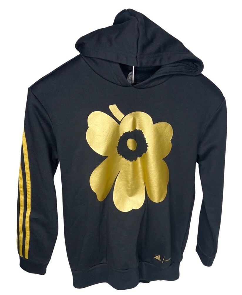 Adidas x Merimekko Primegreen Hoodie Women's Medium Black Metallic