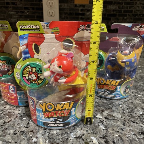 Lot Of 4 - Yo-Kai Watch Yo-Motion Medal Moments Figure Hasbro New Sealed - Picture 18 of 18