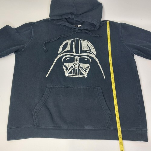 Star Wars Hoodie Sweatshirt - Darth Vader Mask - YOUTH XL - Boys - Black - Picture 6 of 9
