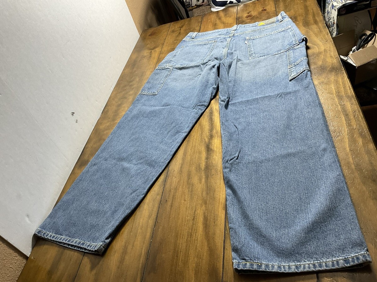VINTAGE Levi's Silvertab Jeans Men 34 x 30 Blue Carpenter Baggy