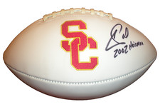 CARSON PALMER USC TROJANS 2002 HEISMAN LAST ONE W/COA SIGNED FOOTBALL
