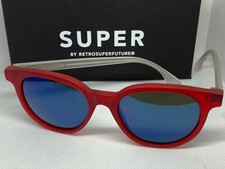 RetroSuperFuture 6U1 Red and Clear Frame Sunglasses NIB