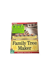 Family Tree Maker 1995 Windows 95, 3.1 Manual deluxe ED II CD