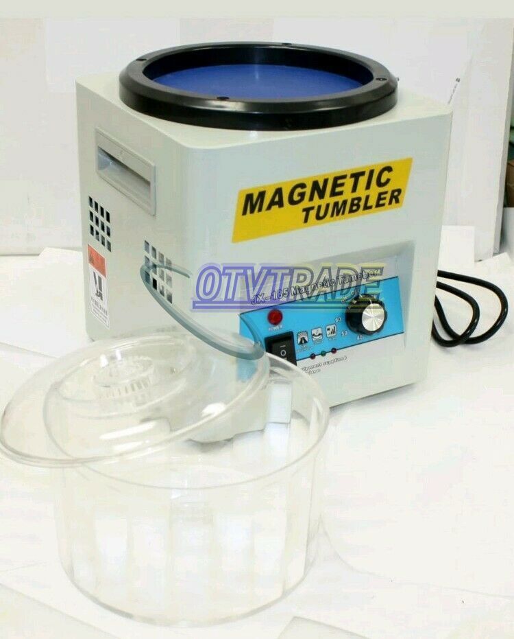 JX-185 Magnetic Tumbler 180mm Jewelry Polisher Super Finishing