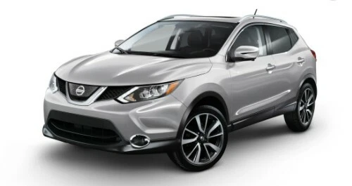 NEW SILVER LH DRIVER Mirror Fits 17-22 Nissan Rogue Sport w/Heat-Signal-Camera