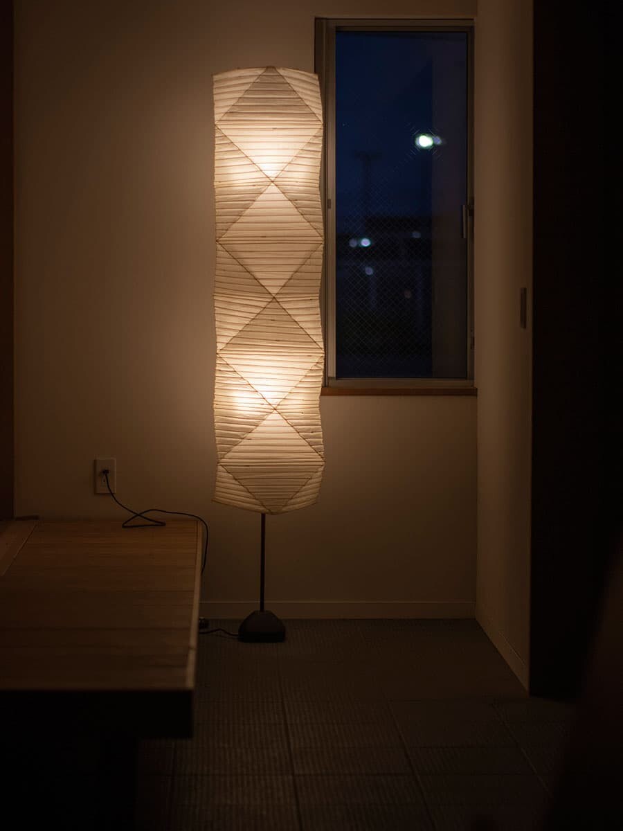 Isamu Noguchi Akari 35N Pendant lamp Shade only 100% Authentic | eBay