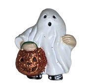 Halloween Trick Or Treater Small Miniature Ghost And Pumpkin Pin- Fun World