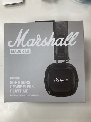 Marshall Major IV Bluetooth On-Ear Headphones - Brown (1006127)
