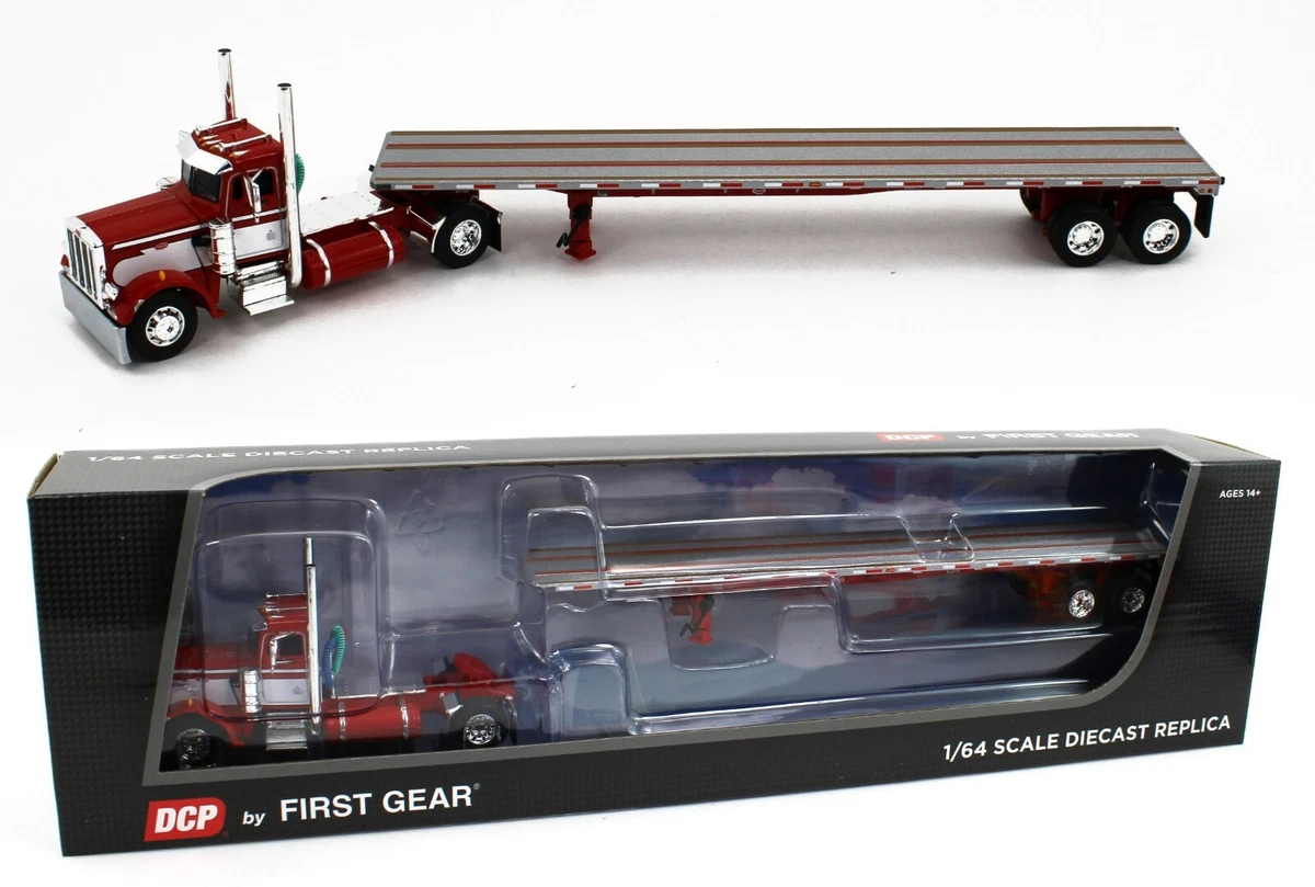 White 1:64 Scale Trailer Contemporary Manufacture Diecast Farm