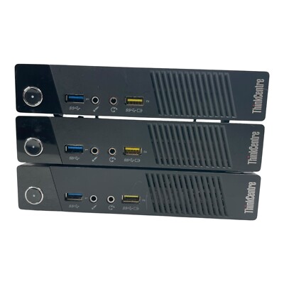 Lot of 3 Lenovo ThinkCentre M73 Core i3-4160T@3.10GHz 4GB RAM  NO HDD/OS/AC