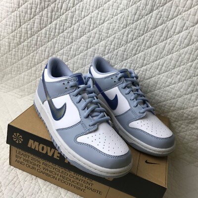 Nike Dunk Low Next Nature (GS) Shoes Big Kids SZ 6Y Blue Whisper