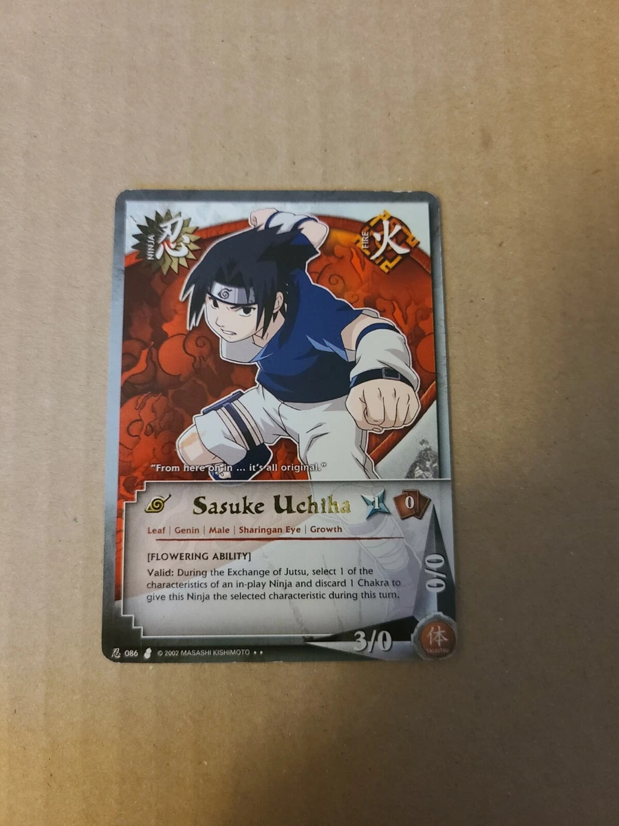 Naruto TCG - R-086 - Sasuke Uchiha