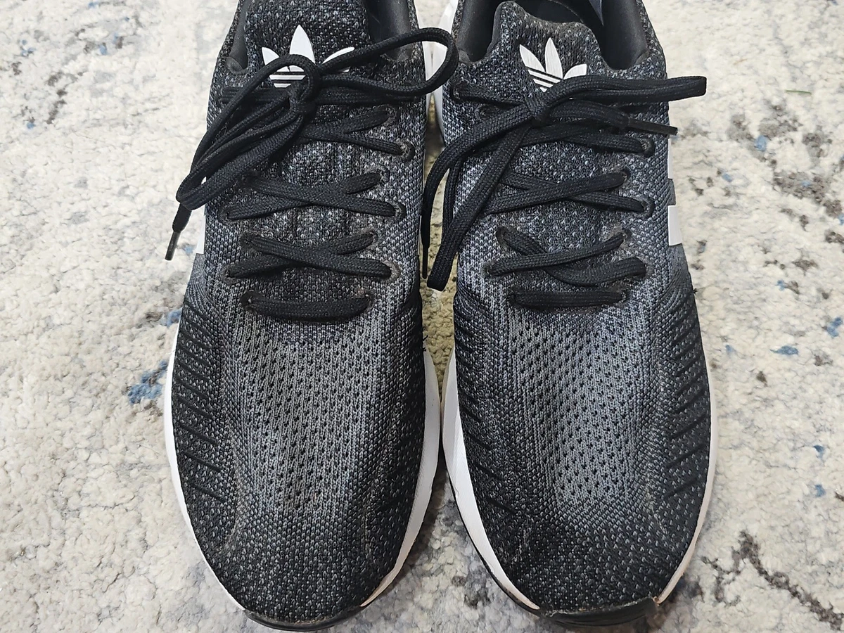 Adidas SwiftMens Size 12charcoal grey black swift run 22 athletic sneaker shoes