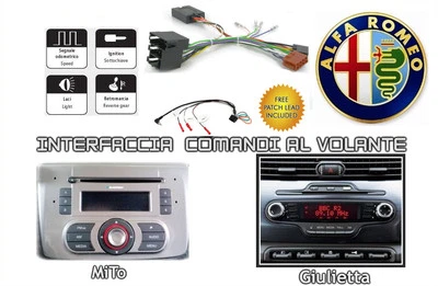 Interfaccia comandi al volante ALFA MiTo Giulietta Can Bus dal 2009 Atoto Eonon