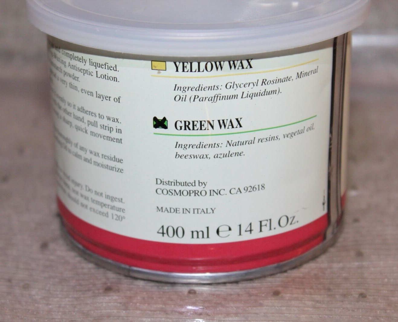 Flora Azulene Green Liquid Soft Wax (Strip) 14 oz. | eBay