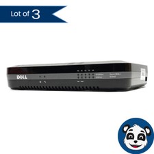 Lot of 3 DELL SonicWall SOHO APL31-0B9 Network Security Firewalls, No PSU - "B"