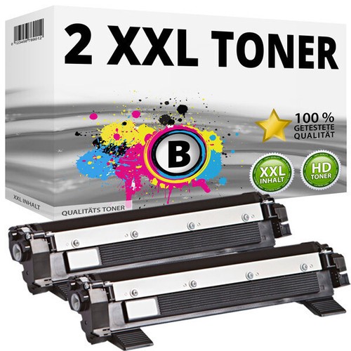 2X XXL CARTOUCHE TONER Compatible BROTHER TN1050 DCP1510 DCP1512 DCP1610 - Bild 2 von 6