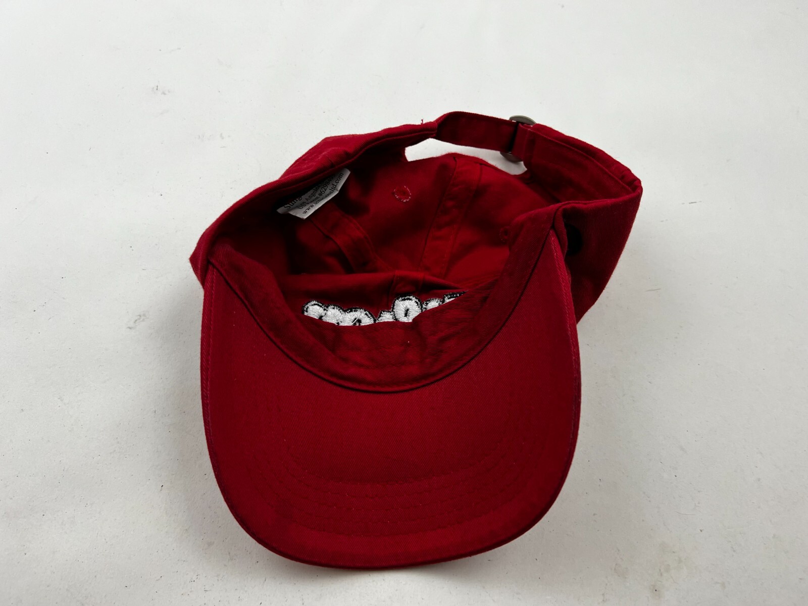 Wilson Hat Cap Strapback Red Adjustable Embroider… - image 6
