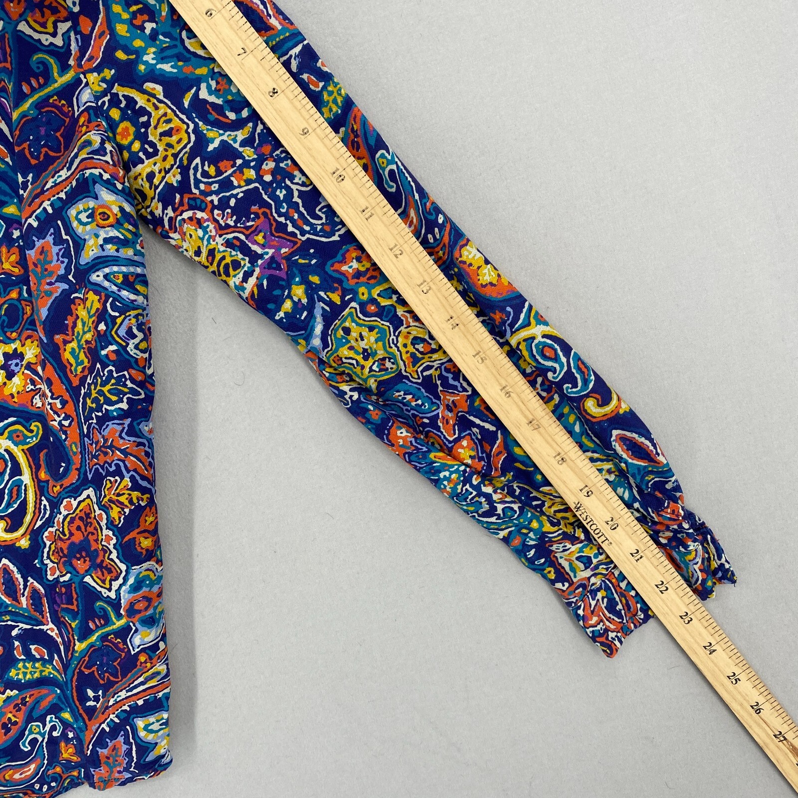 J Mclaughlin Button Back Collarless Top Womens Sm… - image 12