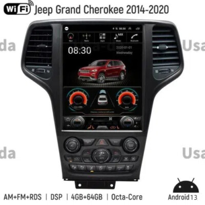 For Jeep Grand Cherokee 2014-2020 Car GPS Radio Automotive Navigation System