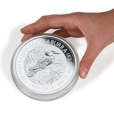 Lighthouse XL Large Capsule For Coins  Medallions Kg 53-101 mm  Spacing Rings