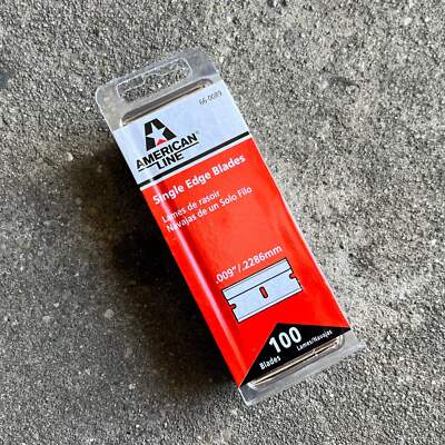 Blades - Single Edge - 100qty