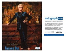 Jamie Lee Curtis "Knives Out" AUTOGRAPH Signed 'Linda Drysdale' 8x10 Photo ACOA