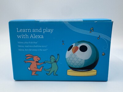 New-Amazon-Echo Dot-Kids Edition-with Alexa-5th Gen-Dragon Or Owl-Free Shipping!
