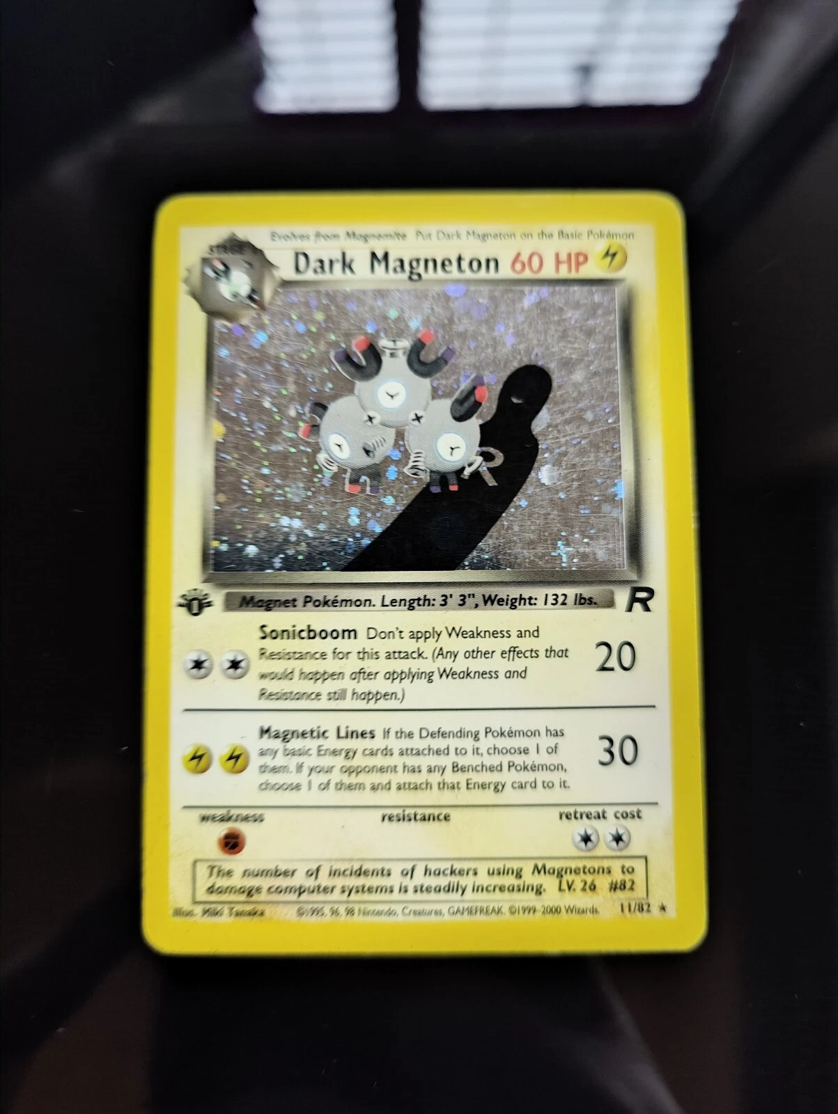 Dark Magneton Team Rocket 11/82 Values - MAVIN