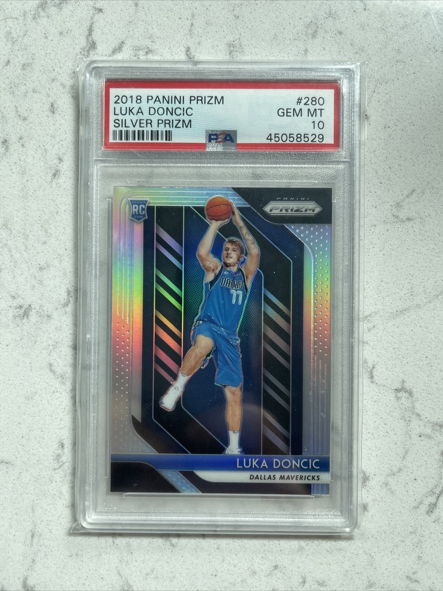 2018-19 Prizm Luka Doncic Silver Prizm Rookie Card RC #280 2018-19 Prizm Luka Doncic Silver Prizm Rookie Card RC #280