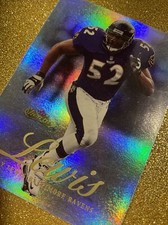 2000 FLEER SHOWCASE RAY LEWIS BALTIMORE RAVENS #36 HOLO BASE C STORE MORE RARE 1