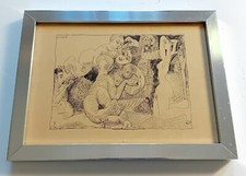 Pablo Picasso Stampa Serie 347 incisioni erotiche 12.5.68 VI Con cornice