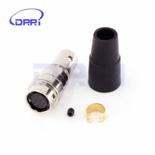 Compatible Hirose HR10A-10J-10S Mount Push Pull Circular Connector Female Solder