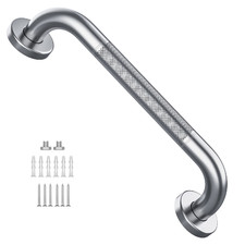 12 Inch Anti Slip Shower Grab Bar Munzong Stainless Steel Bathroom Grab Bar