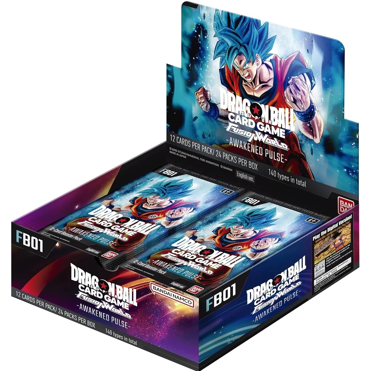 Dragon Ball Super Card Game Sealed Collectible Card Game Boxes for