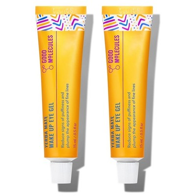 Good Molecules Yerba Mate Wake Up Eye Gel Pack 2   15 ml Each | Hydrating Under