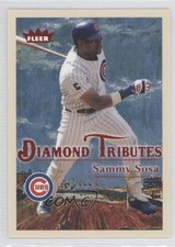 2005 Fleer Tradition Diamond Tributes Sammy Sosa #4DT 0o9