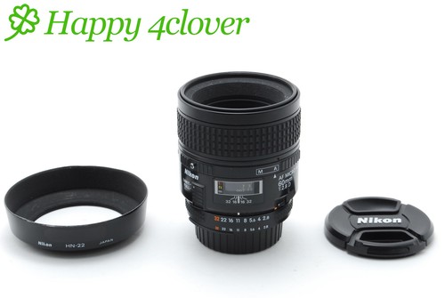 [N MINT w/ Hood] Nikon AF Micro-Nikkor 60mm f/2.8D Prime Camera Lens NH-22 JAPAN