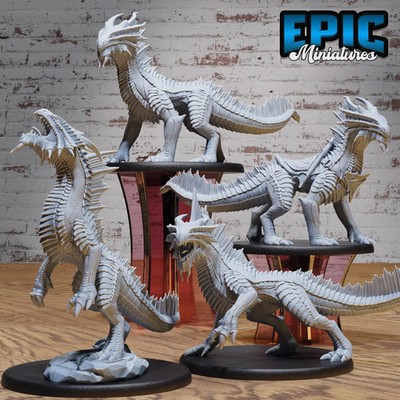 Bronze Drake Miniatur 28-32mm Fantasy Drache DnD RPG