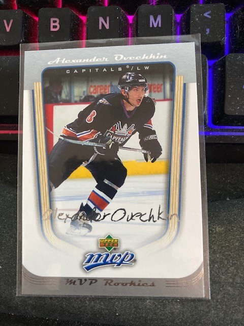 Alexander Ovechkin 2005-06 Upper Deck MVP 394 Rookie