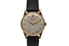 Vintage 9k Solid Gold Rolex Precision  Cal 1200 1950/60s