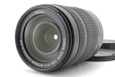 Canon EF-S 18-135mm f/3.5-5.6 IS STM Zoom Lens Versatile Zoom APS-C From Japan