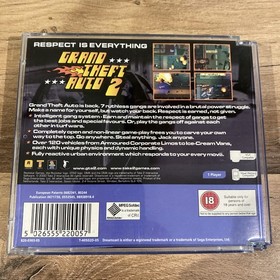 Grand Theft Auto 2 [GTA 2] (Sega Dreamcast UK PAL) Complete w/ Manual. 