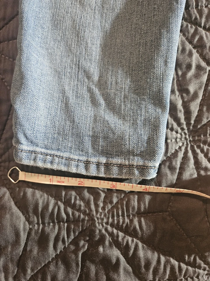 Jessica Simpson Kiss Me Jeans Size 26/2 Super Skinny Women's Low Rise Wash Blue - Image 4 of 4