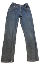 Levi  s Dark Wash Denim Jeans Boys Size 14 Adjustable Waist