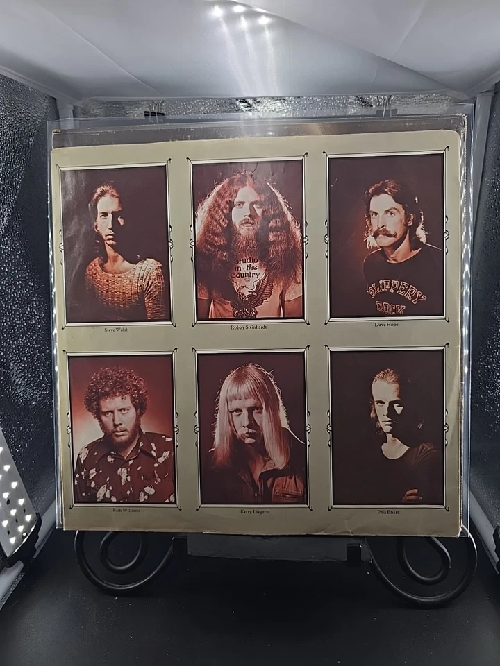 KANSAS LEFTOVERTURE LP Kirchner/CBS 1976 JZ 34224 Santa Maria Press VG/VG — 第 3/4 张图片