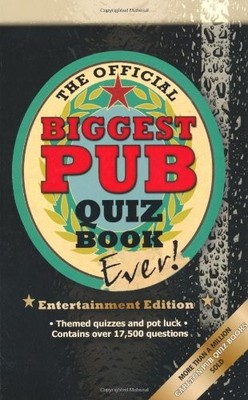 The Biggest Pub Quiz Book Ever! 3 (Entertainment Edition),ONBEKE