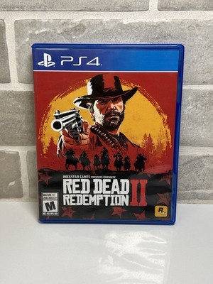 Red Dead Redemption II 2 (Sony Playstation 4) CIB - 2 Discs w/Map VG Disc