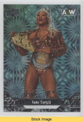 2023 Upper Deck AEW All Elite Wrestling Pyro Jade Cargill #17 READ 02v3