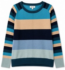 White Stuff Streifenpullover UK 16 Baumwolle ...